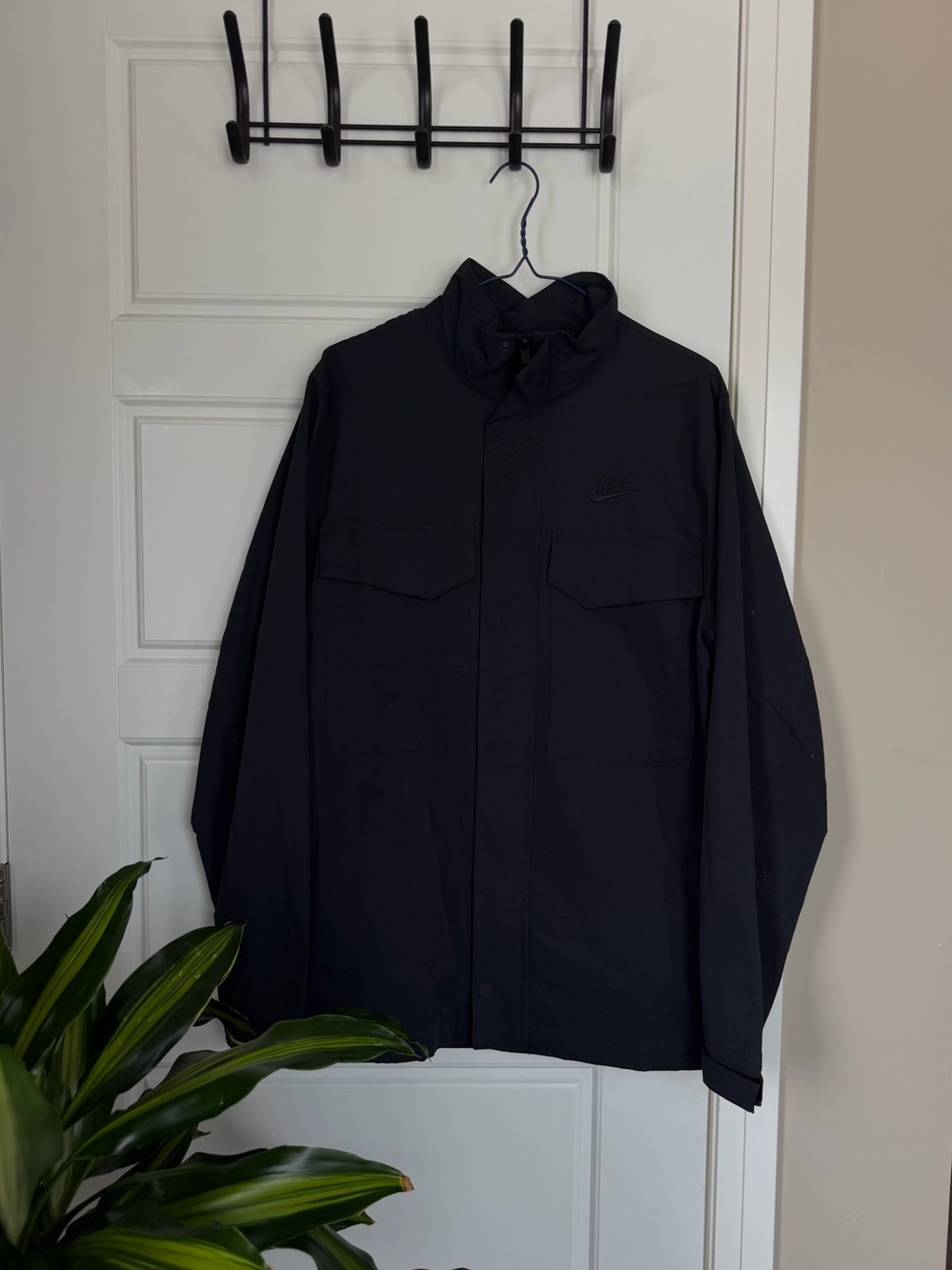 Nike Men's Black Lightweight Shirt Jacket